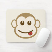 Affe-Gesichts-vektorkunst Mousepad (Mit Mouse)