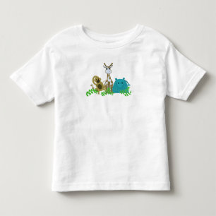 Affe, Giraffe und Nilpferd Kleinkind T-shirt