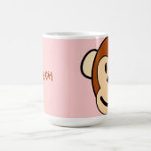 Affe Girl Blume Kaffee Tasse (Mittel)