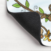 Affe-Glanz Mousepad (Ecke)