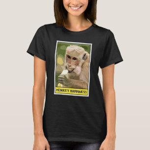 Affe glücklich Affe ist glücklich Meme T-Shirt