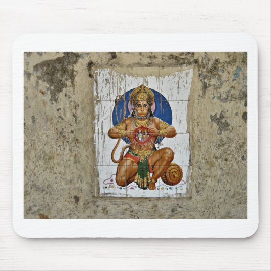 Affe-Gott Mousepad (Vorne)