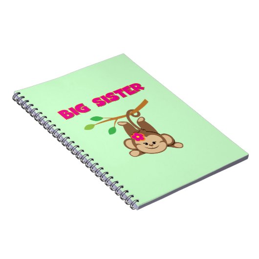 Affe-große Schwester Notizblock (Rechte Seite)