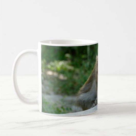 Affe - Großvater Kaffeetasse (Links)