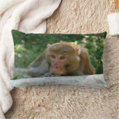 Affe - Großvater Lendenkissen (Decke)