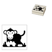 Affe Gummistempel (Stempel)