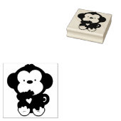 Affe Gummistempel (Stempel)
