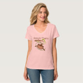 Affe, halt durch T-Shirt (Vorderseite Vollansicht)