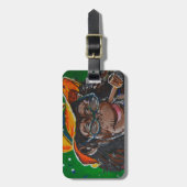 Affe - Herr Gepäckanhänger (Vorderseite vertikal)