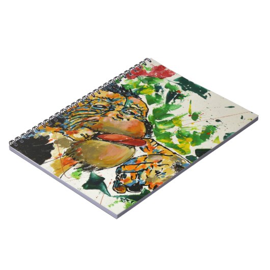 Affe - Herr Notizblock (Linke Seite)