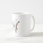 Affe herumhängend kaffeetasse (VorderseiteRechts)