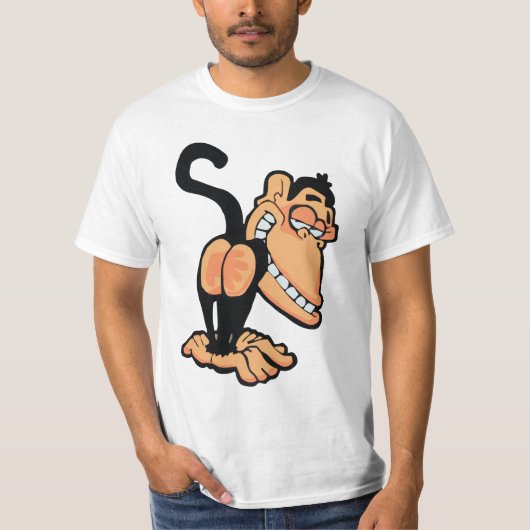 Affe-Hintern T-Shirt (Vorderseite)