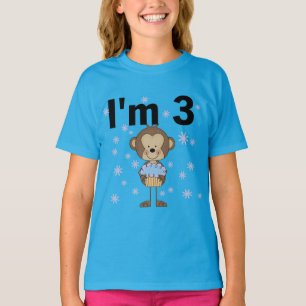 Affe I m 3 Birthday Tshirts and Gifts