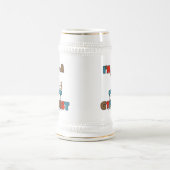 Affe, ich bin ein Turner Bierglas (Mittel)