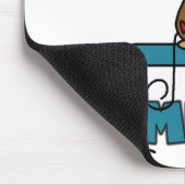Affe, ich bin ein Turner Mousepad (Ecke)