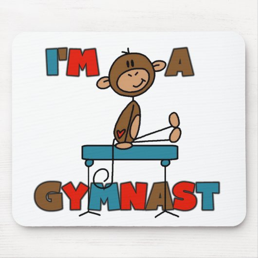 Affe, ich bin ein Turner Mousepad (Vorne)