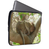 Affe - Ich bin so müde Laptopschutzhülle (Vorne Rechts)