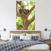 Affe - Ich bin so müde Leinwanddruck (Insitu (Schlafzimmer))