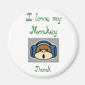 Affe, ich Liebe mein Affe, Derek Magnet (Vorne)