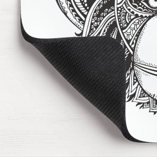 Affe Illustartion Gekritzel Mousepad (Ecke)