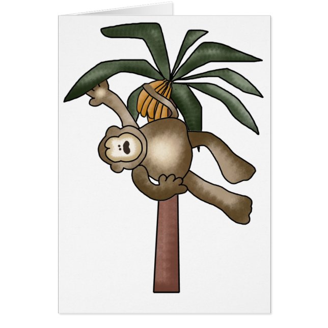 Affe im Bananen-Baum (Vorne)