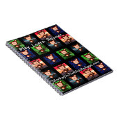 Affe im mittleren Apps Notizbuch Notizblock (Rechte Seite)