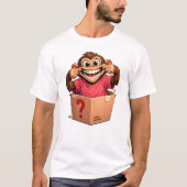 Affe in der Mystery-Box T-Shirt (Vorderseite)