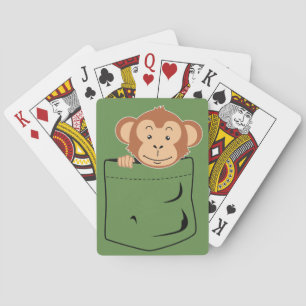 Affe in der Tasche Spielkarten