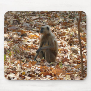 Affe in der trockenen Jahreszeit Mousepad