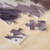 Affe in einem Persimone-Baum Puzzle (Seite)