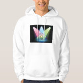 Affe in Spotlights Mens Hoodie (Vorderseite)
