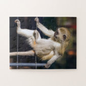 Affe in tiefem Denken Puzzle (Horizontal)