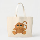 Affe Jumbo Stoffbeutel (Vorne)