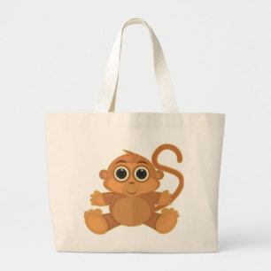 Affe Jumbo Stoffbeutel