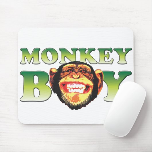 Affe-Junge Mousepad (Mit Mouse)