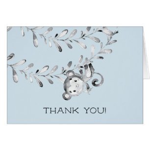 Affe-Jungen-Babyparty danken Ihnen zu merken