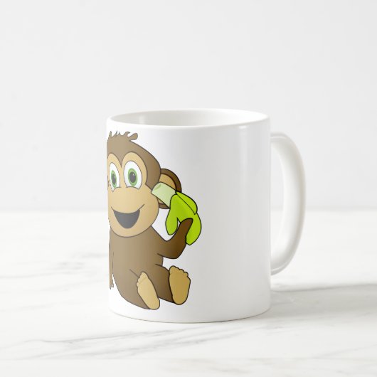Affe Kaffeetasse (VorderseiteRechts)