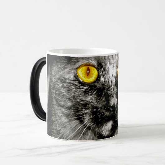Affe-Katzen-verwandelnde Tasse (Vorderseite Links)