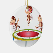 Affe Keramik Ornament (Rechts)