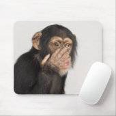 Affe keucht sich das Gesicht Mousepad (Mit Mouse)