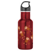Affe Kid Wasser Flasche mit Name Edelstahlflasche (Vorderseite)