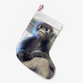 Affe Kleiner Weihnachtsstrumpf (Vorderansicht (hängend))