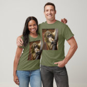 Affe-kletterndes Baum-Foto T-Shirt (Unisex)