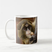 Affe Klettersteig Foto Personalisiert Kaffeetasse (Links)