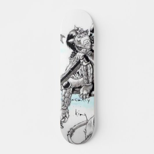Affe-König Board Skateboard (Vorne)