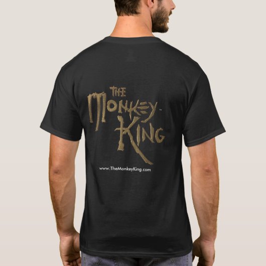 Affe-König Mens Shirt (Rückseite)