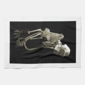 Affe-Körper-Knochen Geschirrtuch (Horizontal)