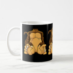 Affe Körperkostüm Kopflose Schimpanse Funny Ape Kaffeetasse