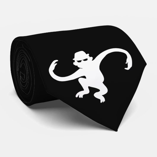 AFFE-KRAWATTE KRAWATTE (Gerollt)