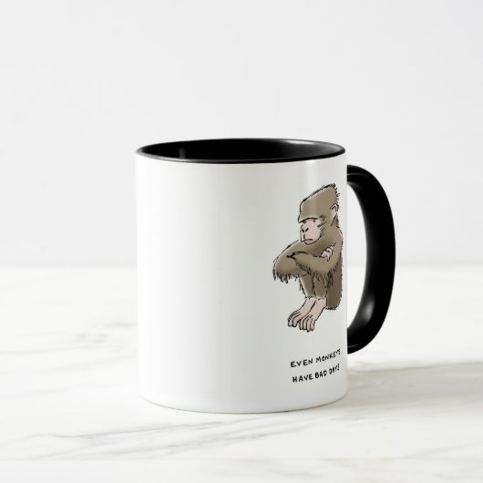 Affe-Lappalien Tasse (VorderseiteRechts)